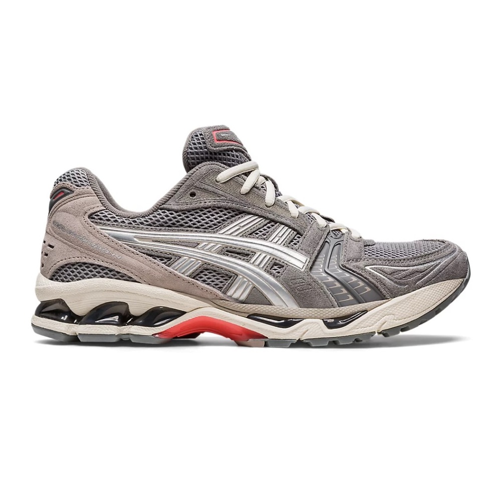 Asics Gray and Silver Sneakers